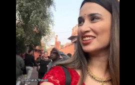 Azərbaycanlı qızın hindistanlılarla &Ccedil;ƏTİN ANLARI 