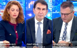 Güclü zəlzələ canlı yayımda belə hiss edildi  VİDEO