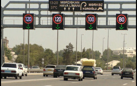 Zığ dairəsiHava Limanı yolunda s&uuml;rət həddi endirildi