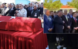 T&uuml;rkiyədə şəhidin dəfnində g&uuml;lən şəxslərin kimliyi bilindi