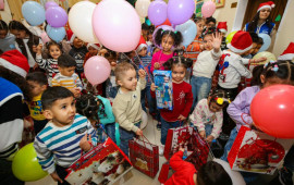 Leyla Əliyevanın təşəbb&uuml;s&uuml; ilə bir sıra uşaq m&uuml;əssisələrində Yeni il tədbiri ke&ccedil;irilib   FOTO