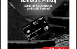 Ziraat Bank Azərbaycan premium &uuml;st&uuml;nl&uuml;klərlə dolu yeni  &lsquo;&rsquo;Bankkart Prestij&rsquo;&rsquo; kredit kartını təqdim edir!