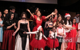 Bakıda Fidan Hacıyevanın Vokal Musiqi Məktəbinin bayram konserti ke&ccedil;irilib &ndash;