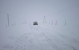 Azərbaycanda bu yol bağlandı  50dən &ccedil;ox kənd işıqsız qaldı 