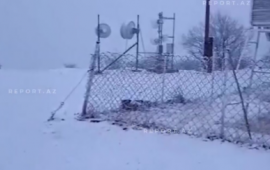 Nax&ccedil;ıvan 3 sm qar yağdı 