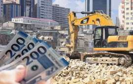 Həmin ərazidə s&ouml;k&uuml;nt&uuml; başlayır  Kvadratına 2500 manat