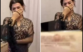 Pasportuna baxanda sevgilisinin kişi olduğunu &ouml;yrəndi  VİDEO