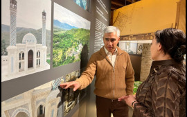 Anar Ələkbərov: "Azərbaycan Prezidenti İlham Əliyevin tapşırığı ilə Zəngilan məscidi Venesiya Arxitektura Biennalesində təqdim olunub"  FOTO
