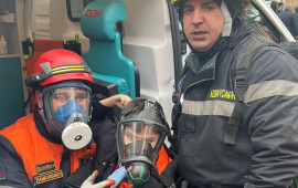 &ldquo;Ev cəhənnəmə yansın, yoldaşımla nəvəmi son anda &ccedil;ıxarıblar&rdquo; 