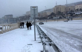 Sabah Bakıda qar yağacaq