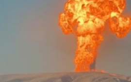 Azərbaycanda g&uuml;cl&uuml; vulkan p&uuml;sk&uuml;rd&uuml;