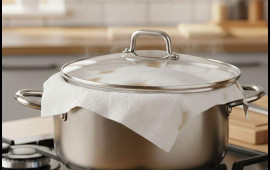 Plov bişərkən qazanın qapağına niyə dəsmal qoyulur?