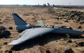 Nax&ccedil;ıvana d&uuml;şən dronun &uuml;zərinə g&ouml;r&uuml;n nə YAZILIB 