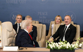 Tramp İlham Əliyev haqda: “O, çox güclü liderdir”