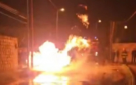 Mehdiabadda qəza yanğına səbəb oldu  Qəsəbə qazsız qaldı 